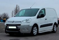 Citroen Berlingo 2008–2018 Predný ochranný rám WT022 Black (nerez) fotografia 2