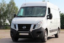 Renault Master 2011–2023 Predný ochranný rám WT022 Black (nerez) fotografia 2