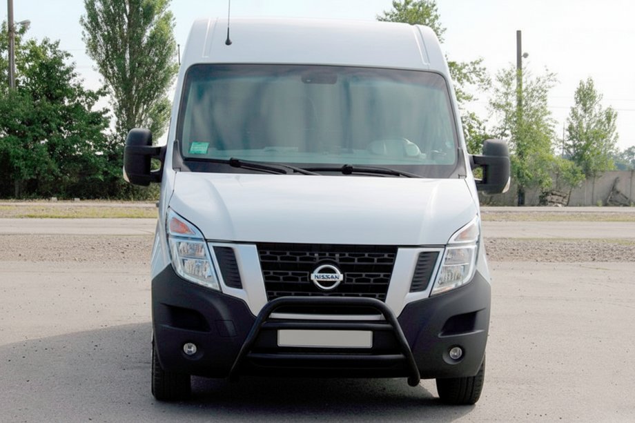 Renault Master 2011–2023 Predný ochranný rám WT022 Black (nerez) Image