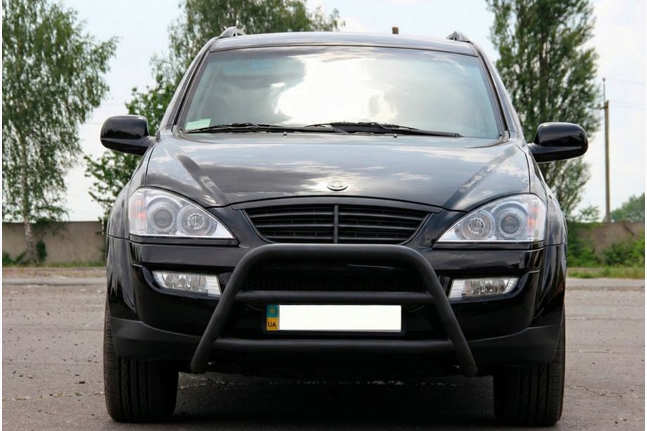 SsangYong Kyron 2005–2014 Kengurín WT022 Black (nerez) Fotografia 2