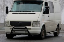 Volkswagen LT 1995–2006 Kengurín WT022 Black (nerez) fotografia 1
