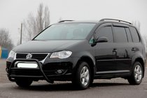 Volkswagen Touran 2003–2010 Kengurín WT022 Black (nerez) fotografia 1