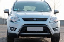 Ford Kuga 2008–2013 Predný ochranný rám (bullbar) WT007 Black (nerez) fotografia 1