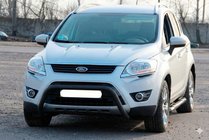 Ford Kuga 2008–2013 Predný ochranný rám (bullbar) WT007 Black (nerez) fotografia 3