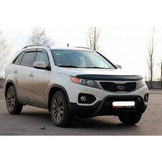 Predný ochranný rám (bullbar) WT007 Black (nerez) Kia Sorento II XM 2009–2014 fotografia 3