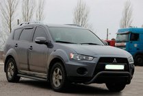 Mitsubishi Outlander 2006–2012 Predný ochranný rám (bullbar) WT007 Black (nerez) fotografia 3