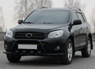 Toyota Rav 4 2006–2013 Predný ochranný rám WT-ST15 Black (nerez) fotografia 2