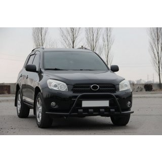 Predný ochranný rám WT-ST15 Black (nerez) Toyota Rav 4 2006–2013 fotografia 1