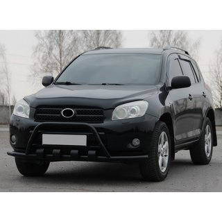 Predný ochranný rám WT-ST15 Black (nerez) Toyota Rav 4 2006–2013 fotografia 2