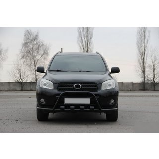Predný ochranný rám WT-ST15 Black (nerez) Toyota Rav 4 2006–2013 fotografia 3