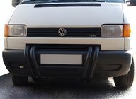 Volkswagen T4 Caravelle/Multivan 1990–2003 Predný ochranný rám ST006 Black (nerez) fotografia 1