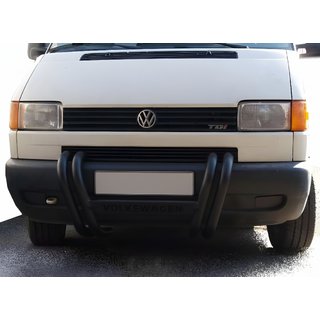 Predný ochranný rám ST006 Black (nerez) Volkswagen T4 Caravelle/Multivan 1990–2003