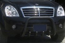 SsangYong Rexton I 2001–2017 Kengurín QT006 Black (nerez) fotografia 1