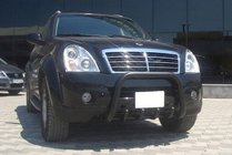 SsangYong Rexton I 2001–2017 Kengurín QT006 Black (nerez) fotografia 3