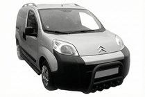Citroen Nemo 2007–2017 Predný ochranný rám QT006 Black (nerez) fotografia 1