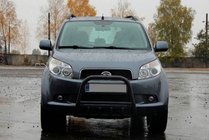 Daihatsu Terios 2006–2017 Predný ochranný rám QT006 Black (nerez) fotografia 2
