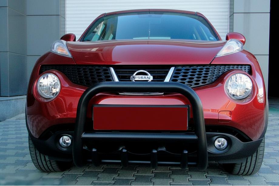 Nissan Juke 2010–2019 Kengurín QT006 Black (nerez) Fotografia 1