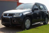 Suzuki Grand Vitara 2005–2017 Ochranný rám (bullbar) QT006 Black (nerez) fotografia 1