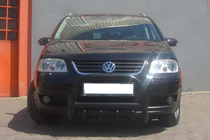 Volkswagen Touran 2003–2010 Kengurín QT006 Black (nerez) fotografia 4