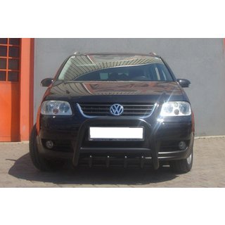 Kengurín QT006 Black (nerez) Volkswagen Touran 2003–2010 fotografia 4