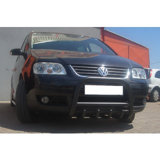 Kengurín QT006 Black (nerez) Volkswagen Touran 2003–2010 fotografia 3