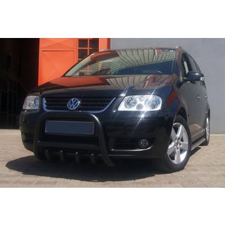 Kengurín QT006 Black (nerez) Volkswagen Touran 2003–2010 fotografia 2