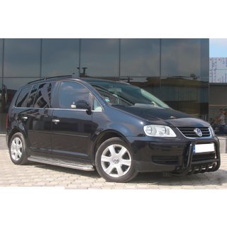 Kengurín QT006 Black (nerez) Volkswagen Touran 2003–2010 fotografia 1