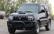 Suzuki Jimny 1998–2018 Kengurín QT006 Black (nerez) fotografia 3