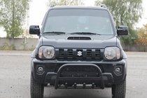 Suzuki Jimny 1998–2018 Kengurín QT006 Black (nerez) fotografia 1