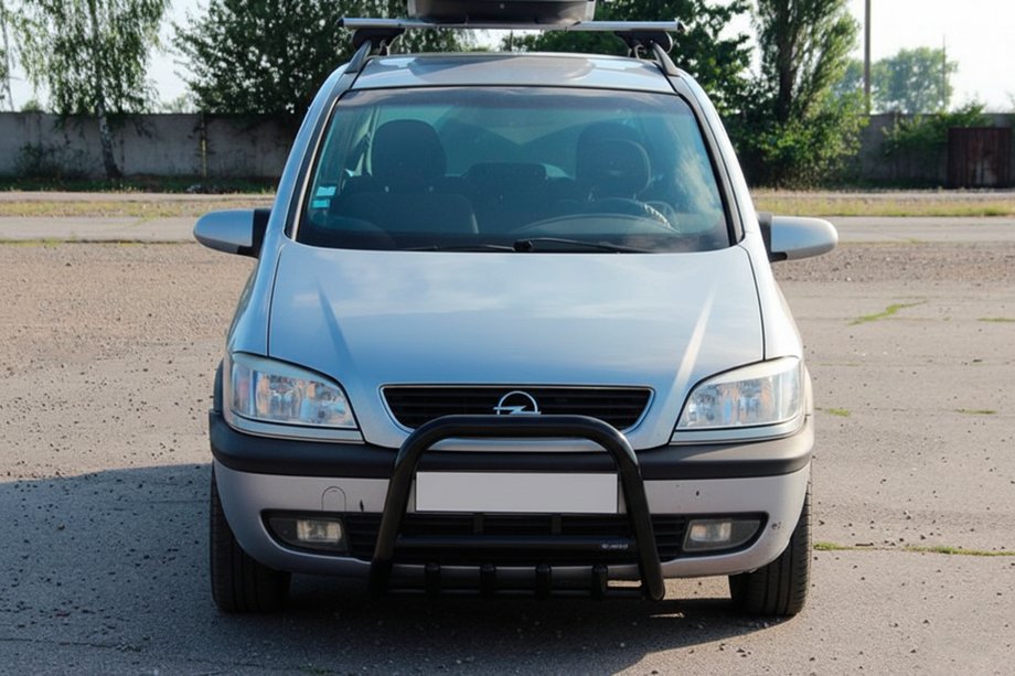 Opel Zafira A 1998–2005 Kengurín QT006 Black (nerez) Image