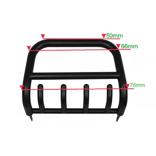 Ochranný rám (bullbar) QT006 Black (nerez) Suzuki XL7 1998–2006