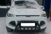 Ford Kuga/Escape 2013–2019 Predný ochranný rám (bullbar) WT002 Black (nerez) fotografia 3