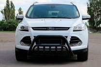 Ford Kuga/Escape 2013–2019 Predný ochranný rám (bullbar) WT002 Black (nerez) fotografia 1