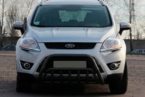 Ford Kuga 2008–2013 Predný ochranný rám (bullbar) WT002 Black (nerez) fotografia 2