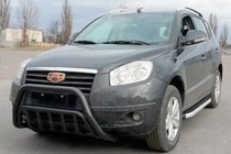 Geely Emgrand X7 2011– Predný ochranný rám (bullbar) WT002 Black (nerez) fotografia 1