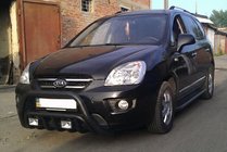 Kia Carens 1999–2012 Kengurin WT002 Black (nerez) fotografia 2