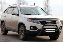 Kia Sorento II XM 2009–2014 Bullbar WT002/2 Black (nerez) fotografia 2