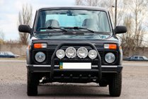 Lada Niva a Urban 1977– Predný ochranný rám QT007 Black (nehrdzavejúca oceľ) fotografia 1