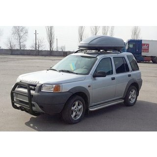 Predný ochranný rám QT007 Black (nehrdzavejúca oceľ) Land Rover Freelander I 1997–2006 fotografia 2