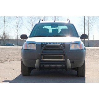 Predný ochranný rám QT007 Black (nehrdzavejúca oceľ) Land Rover Freelander I 1997–2006 fotografia 4