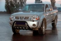 Nissan NP300 1999–2015 Kengurin WT002 Black (nerez) fotografia 1