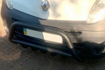 Renault Kangoo 2008–2020 Predný ochranný rám (bullbar) WT002 Black (nerez) fotografia 3