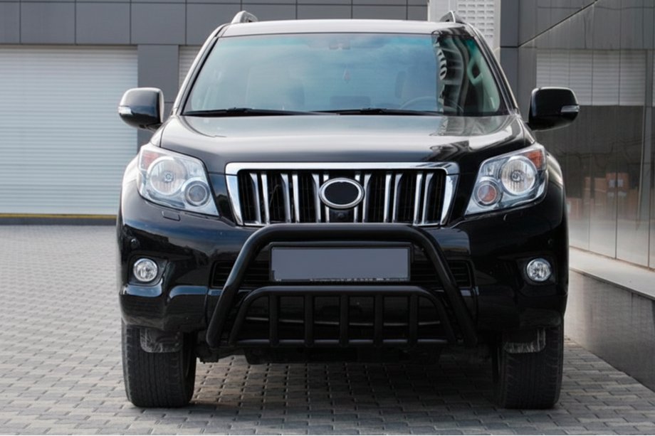 Toyota Land Cruiser Prado 150 2009–2023 Kengurin WT002 Black (nerez) Fotografia 2