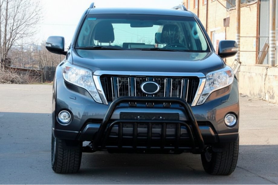 Toyota Land Cruiser Prado 150 2009–2023 Kengurin WT002 Black (nerez) Fotografia 5