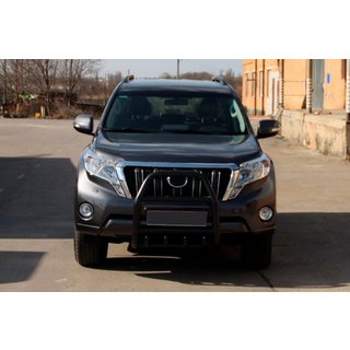 Ochranný rám QT007 Black (nerez) Toyota Land Cruiser Prado 150 2009–2023 fotografia 3