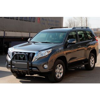 Ochranný rám QT007 Black (nerez) Toyota Land Cruiser Prado 150 2009–2023 fotografia 2