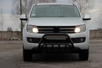 Volkswagen Amarok 2010–2022 Kengurin WT002 Black (nerez) fotografia 2