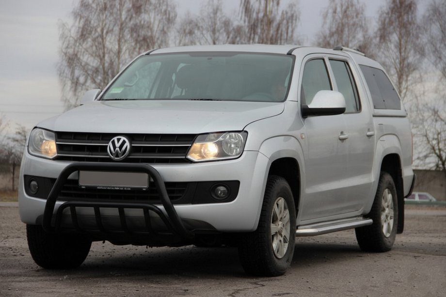Volkswagen Amarok 2010–2022 Kengurin WT002 Black (nerez) Image