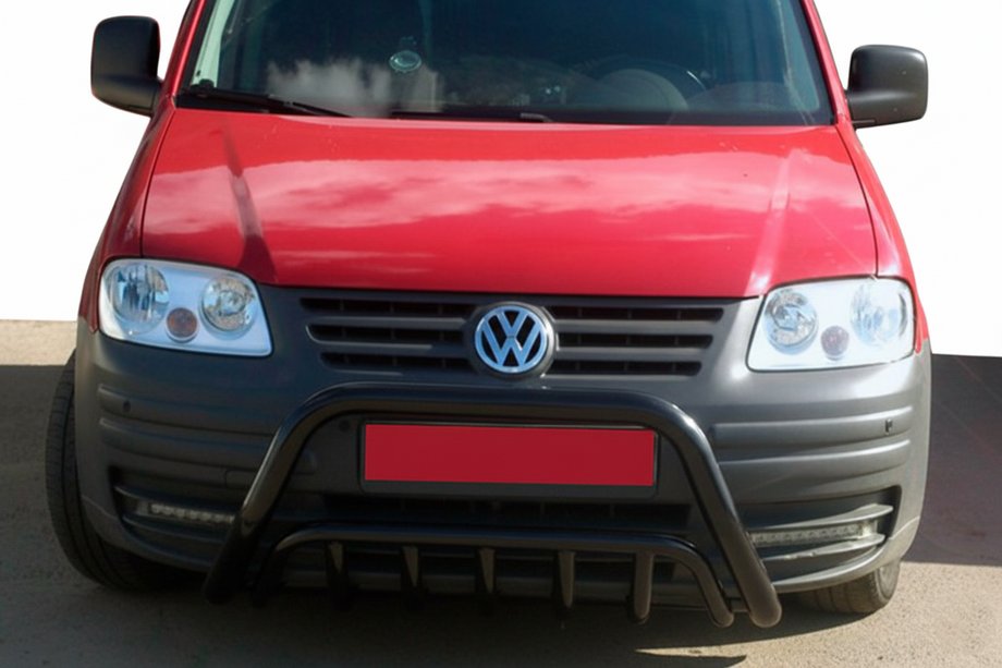 Volkswagen Caddy 2004–2010 Kengurin WT002 Black (nerez) Image