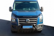 Volkswagen Crafter 2006–2016 Kengurin WT002 Black (nerez) fotografia 1